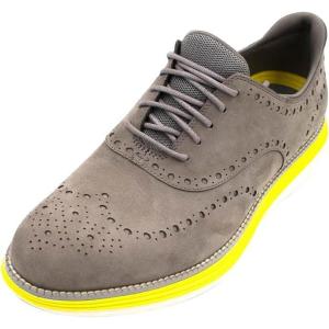 Cole Haan Men’s Original Grand Shortwing Oxford(Ironstone Grey)