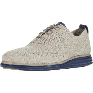 Cole Haan Men’s Originalgrand Stitchlite Wingtip(Blue (Vintage Khaki/Birch Knit/Vintage Indigo Vintage Khaki/Birch Knit/Vintage Indigo))