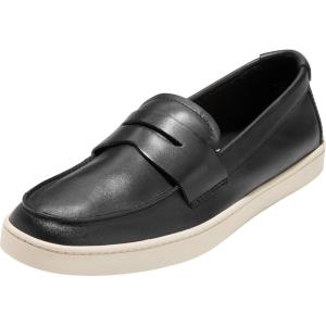Cole Haan Men’s Pinch Weekender Penny Loafer(Black/Angora)