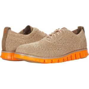 Cole Haan Men’s Zerogrand No STCH Oxford(Cmnt/Vbrnt Orng)