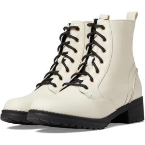 Cole Haan Women’s Camea Water Proof Combat Boot(Wp Ivory)