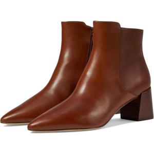 Cole Haan Women’s Catlyn Block Bootie Boots(Ch Dk Cuoio Ltr)