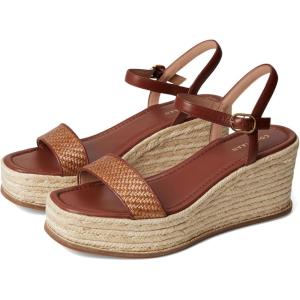 Cole Haan Women’s Cloudfeel Keeton Flatform Espadrilles Sandal(Tan Raffia)