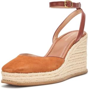 Cole Haan Women’s Cloudfeel Kyra Espadrille Wedges Pump(Ch British Tan Sde)
