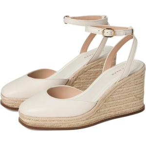 Cole Haan Women’s Cloudfeel Kyra Espadrille Wedges Pump(Ivory Ltr)