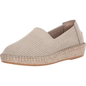 Cole Haan Women’s Cloudfeel Stitchlite Espadrille Loafer(Hawthorn/Ch Gold Metallic Knit/Hawthorn Leather/Natural Jute)