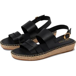 Cole Haan Women’s Cloudfeel Tilden Sandals Flat(Black Ltr)