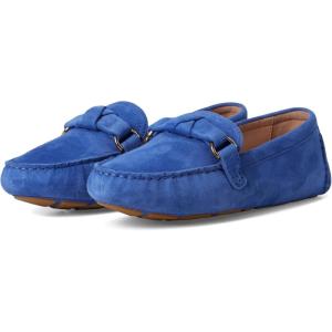 Cole Haan Women’s Emmie Knot Drivers Driving Style Loafer(Dutch Blue Sde)