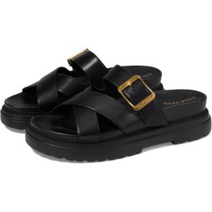 Cole Haan Women’s Fraya Slide Sandal(Black Ltr)