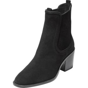 Cole Haan Women’s Janelle Chelsea Bootie Boot(Black Suede)
