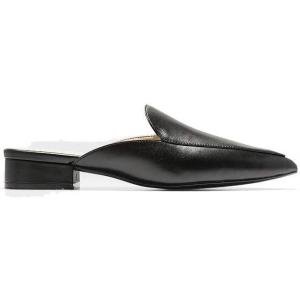 Cole Haan Women’s Lunar Harp Sport Lace Slip-On Fashion Sneaker(Black Leather)