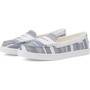 Cole Haan Women’s Nantucket Penny Loafer(Blue/Ivory Stripe)
