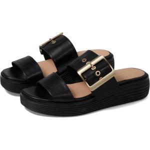 Cole Haan Women’s Original Grand Platform Slide Sandal(Black/Black)