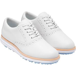 Cole Haan Women’s Originalgrand Shortwing Golf Sneaker(Optic White/Blue Bell)