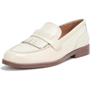 Cole Haan Women’s Stassi Kiltie Loafers(Ivory Ltr)