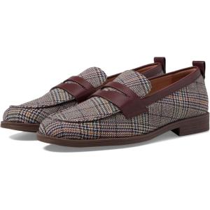 Cole Haan Women’s Stassi Penny Loafers(Multi Plaid Textle)