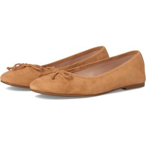 Cole Haan Women’s Yara Soft Ballet Flats(Biscuit Suede)