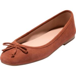 Cole Haan Women’s Yara Soft Ballet Flats(Ch Dk Cuoio Sde)