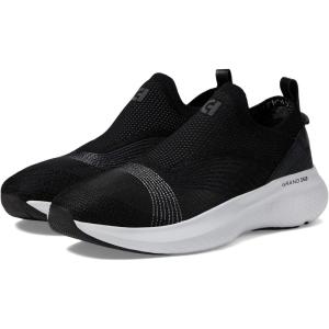 Cole Haan Women’s Zerogrand Motion Connect Sneaker(Blk/Gry Pinstripe)