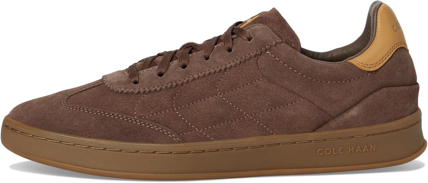 imageCole Haan Mens Grandpro Breakaway SneakerLava SuedeOrzoGolden Honey