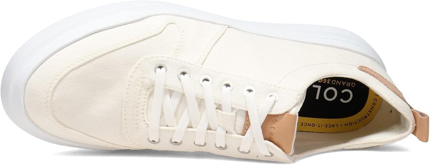 imageCole Haan Mens Grandpro Rally Canvas Court SneakersIvoryNatural