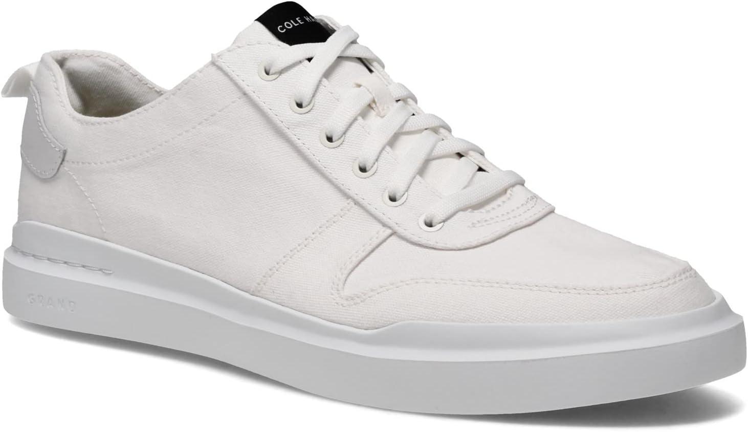 imageCole Haan Mens Grandpro Rally Canvas Court SneakersOptic White Canvas
