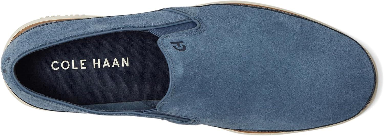 imageCole Haan Mens Grandpro Strawspoint Twin Gore China BlueNavy BlazerIvory 105M US