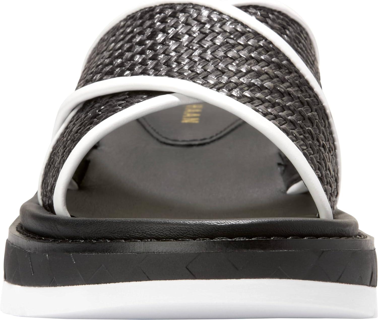 imageCole Haan Womens Grandpro Daylin Slides SandalBlack Raffia