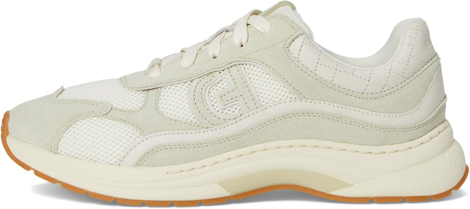 imageCole Haan Womens Grandpro Eleeana Runners SneakerIvoryLint Sde