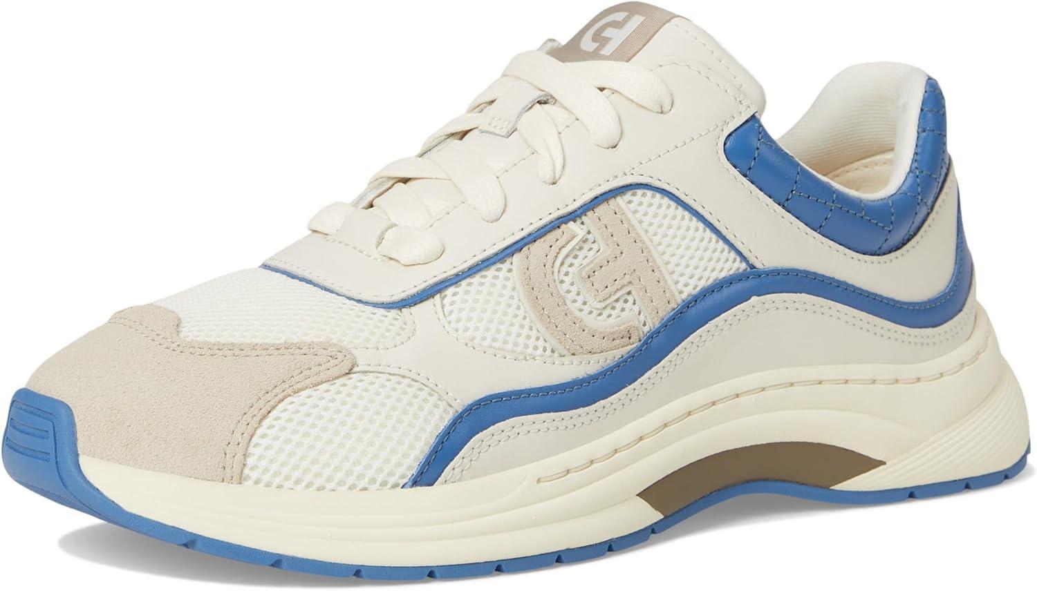 imageCole Haan Womens Grandpro Eleeana Runners SneakerIvryLt SesameBlu