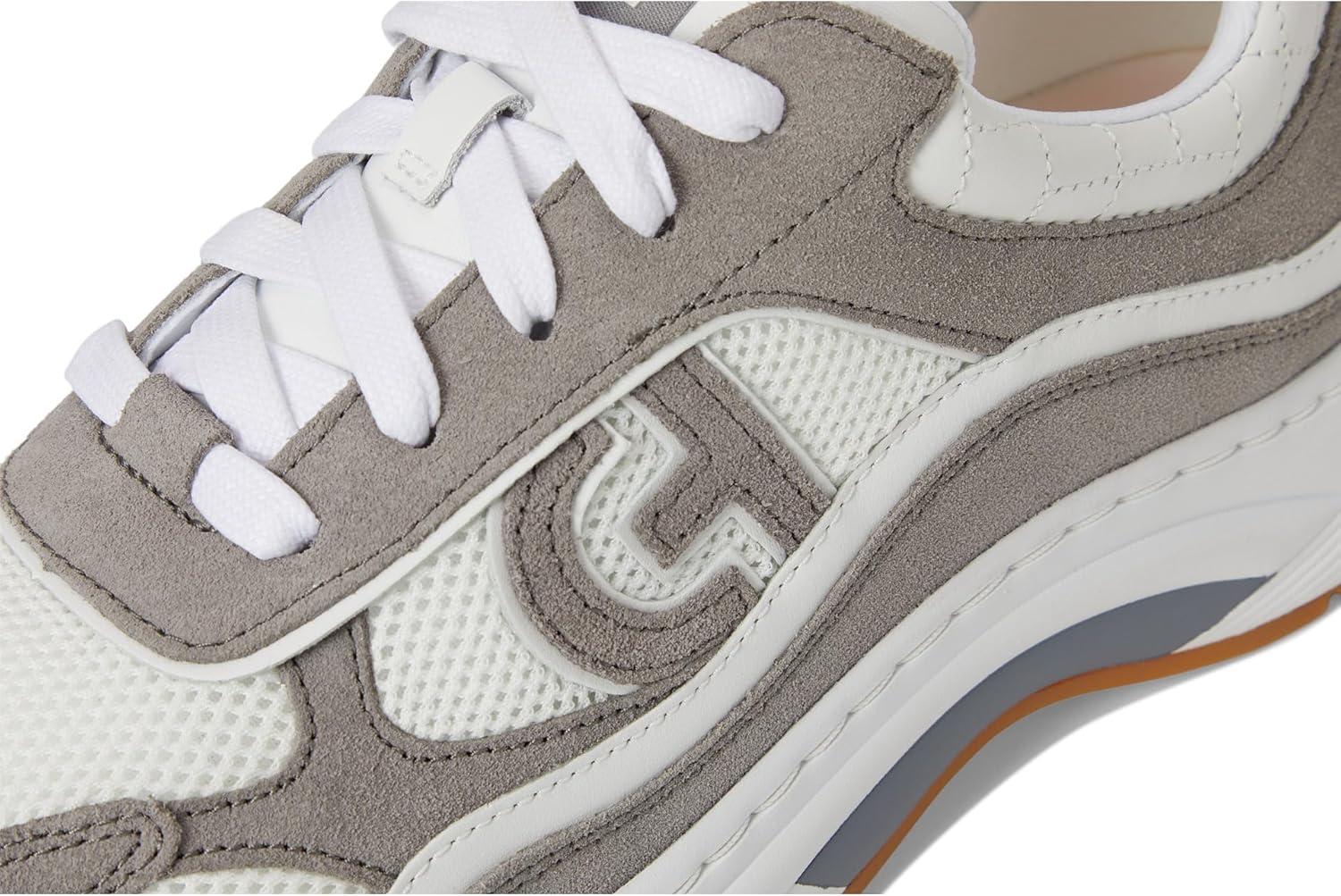 imageCole Haan Womens Grandpro Eleeana Runners SneakerWhiteFrst Gray Su