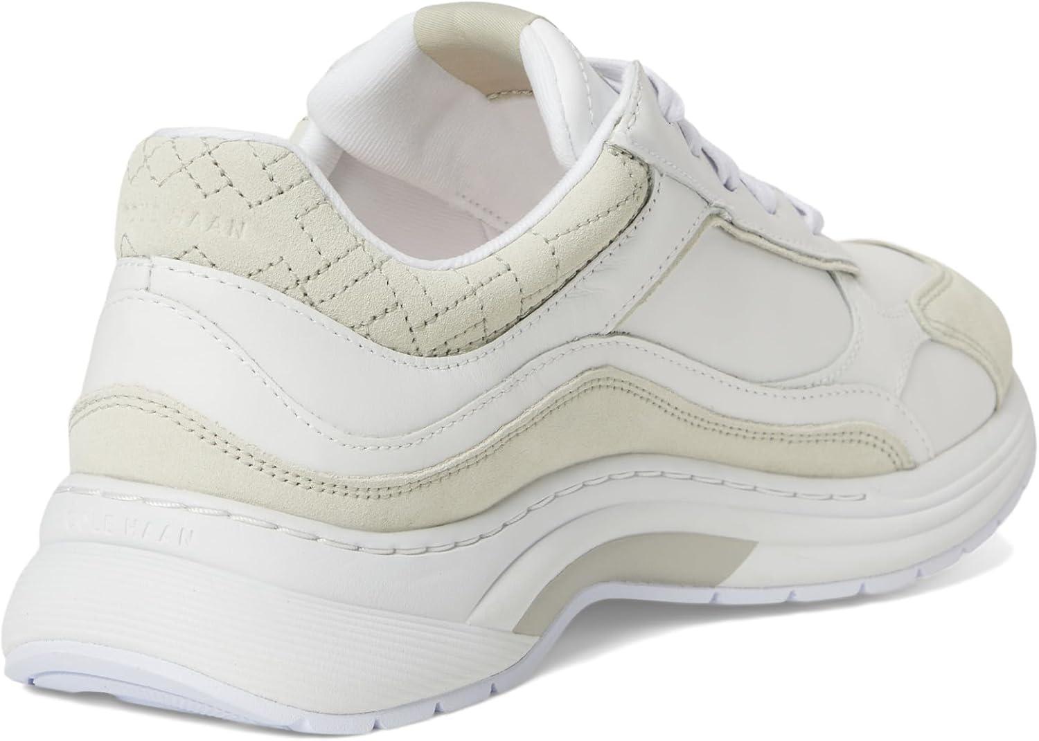 imageCole Haan Womens Grandpro Eleeana Runners SneakerWhiteSilver Brch