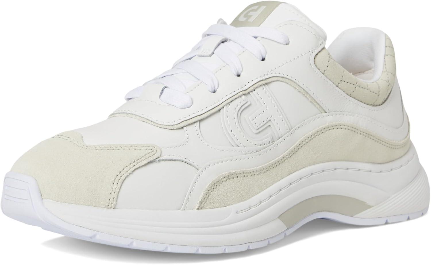 imageCole Haan Womens Grandpro Eleeana Runners SneakerWhiteSilver Brch