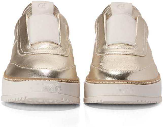 imageCole Haan Womens Grandpro Maxfield Slipon SneakersSoft Gold Leather