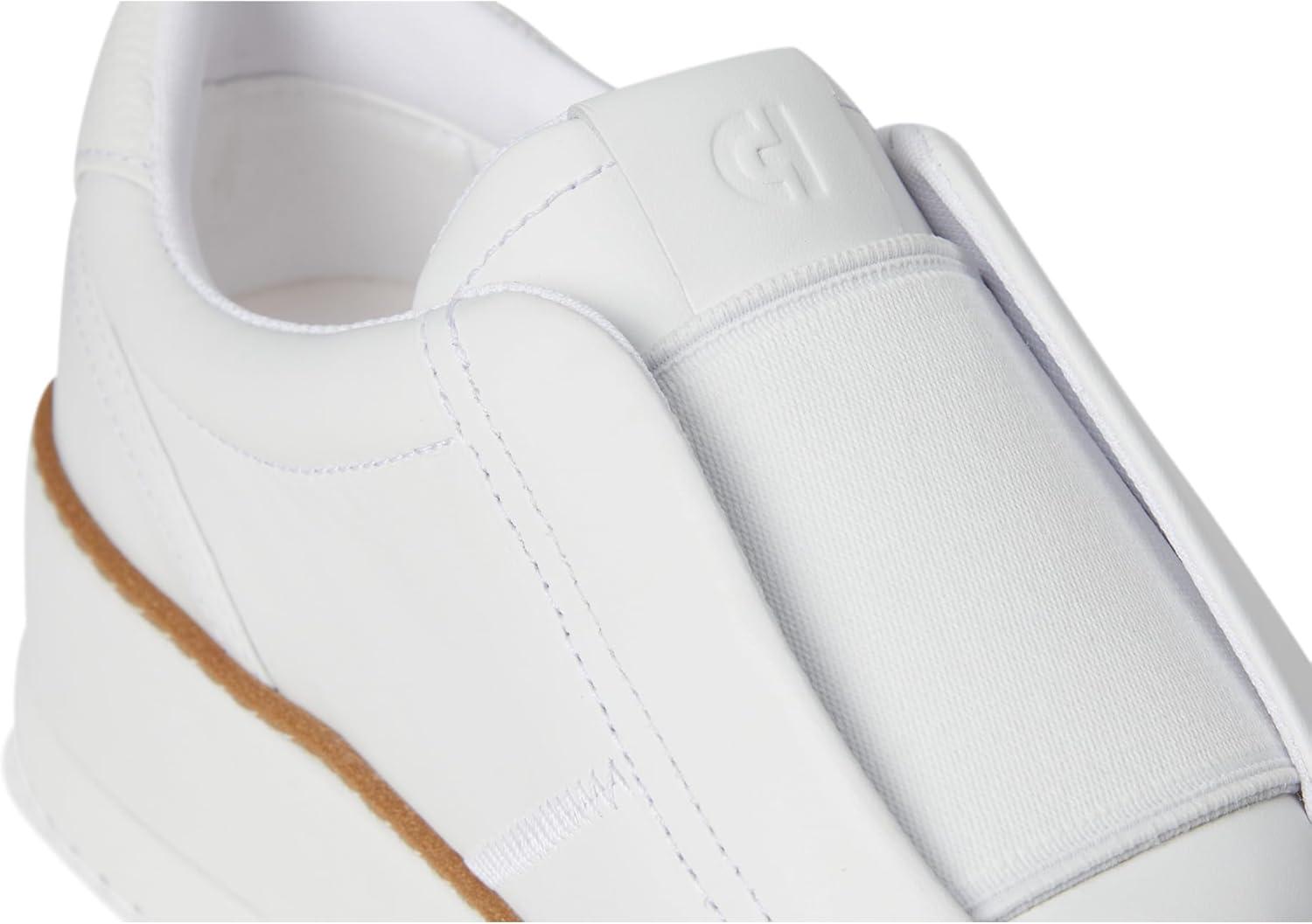 imageCole Haan Womens Grandpro Maxfield Slipon SneakersWhiteWhite Lizard PrintWhite