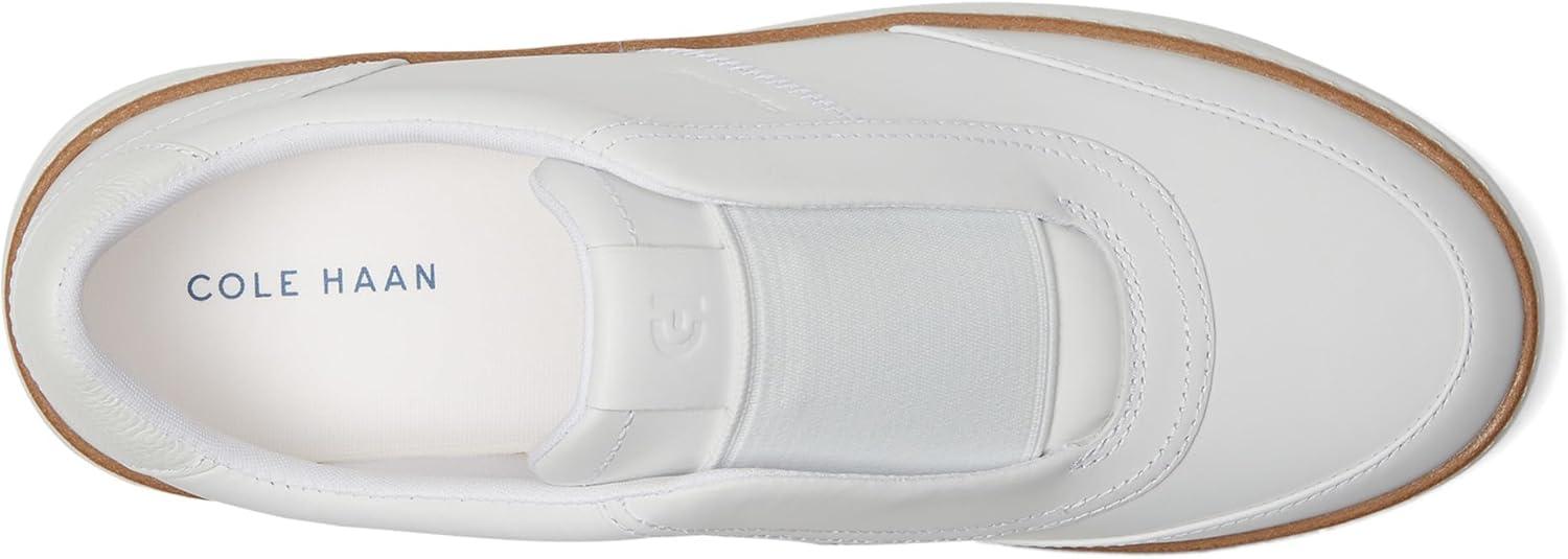 imageCole Haan Womens Grandpro Maxfield Slipon SneakersWhiteWhite Lizard PrintWhite