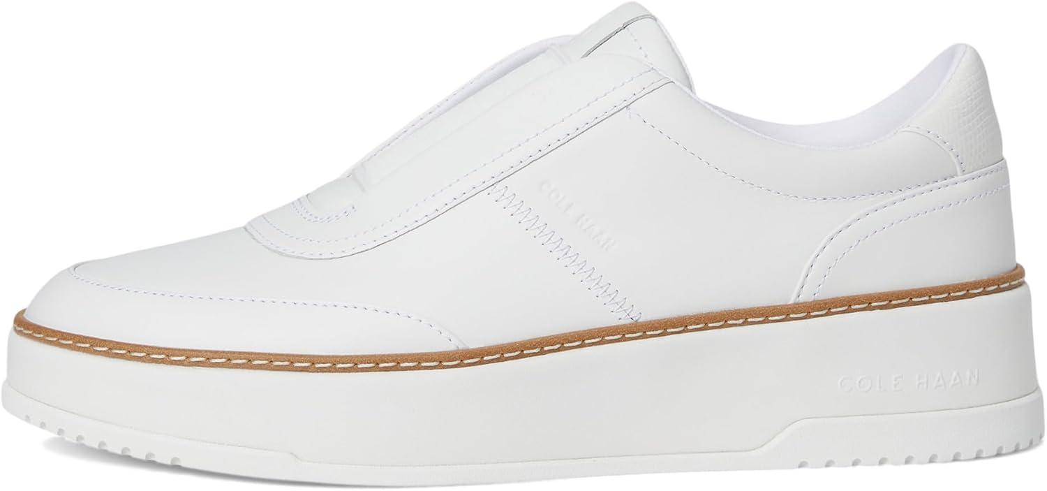 imageCole Haan Womens Grandpro Maxfield Slipon SneakersWhiteWhite Lizard PrintWhite