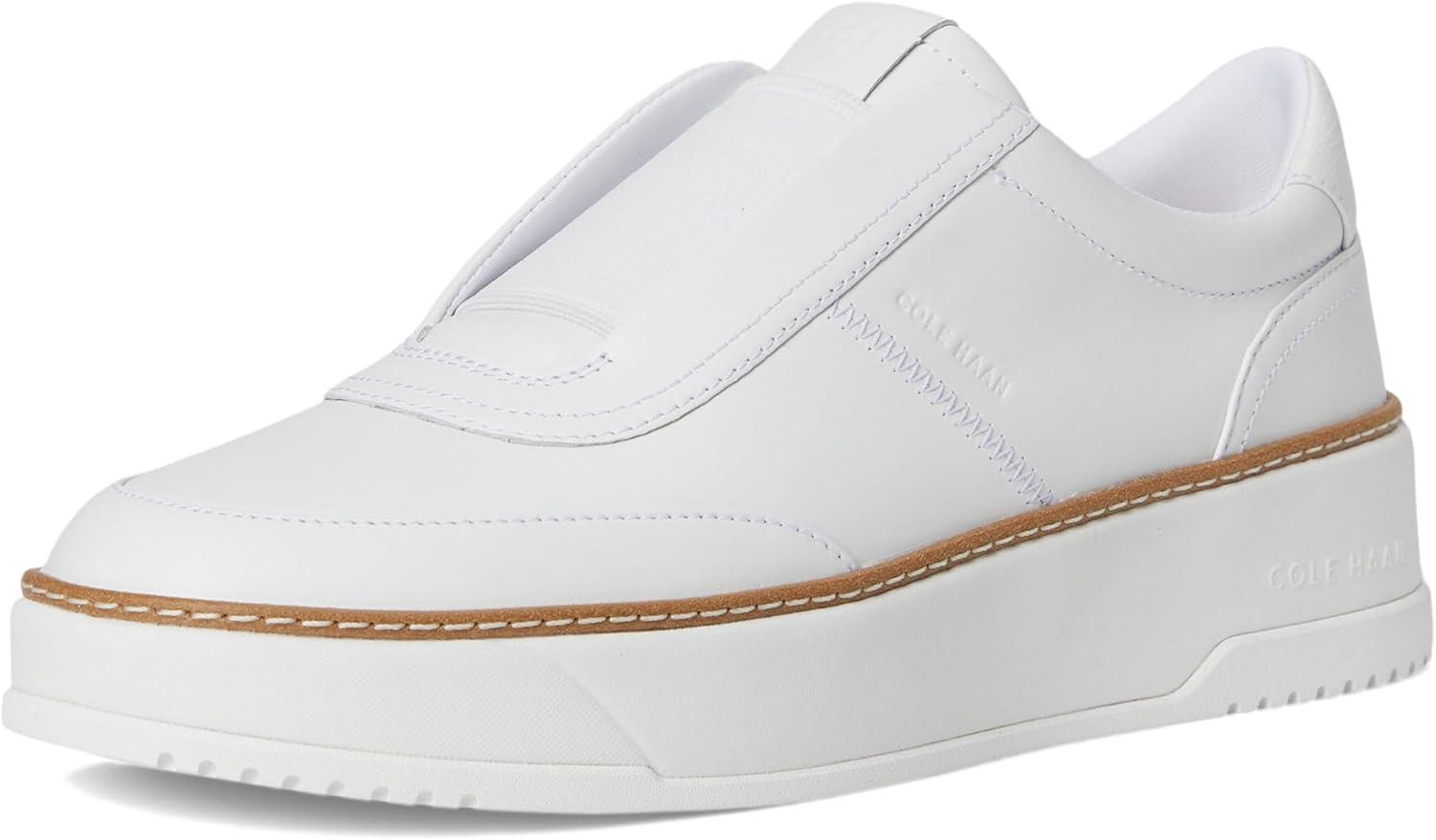 imageCole Haan Womens Grandpro Maxfield Slipon SneakersWhiteWhite Lizard PrintWhite