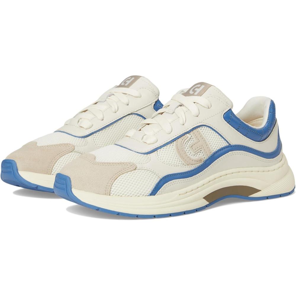 imageCole Haan Womens Grandpro Eleeana Runners SneakerIvryLt SesameBlu