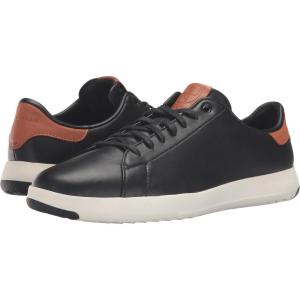 Cole Haan Mens Grandpro Tennis(Blk/British Tan)