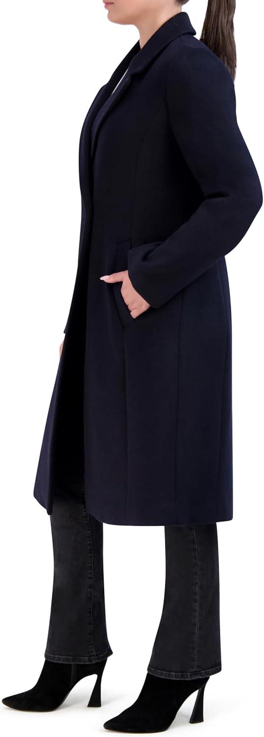 imageCole Haan Womens Cold Weather Formal Soft CoatMidnight