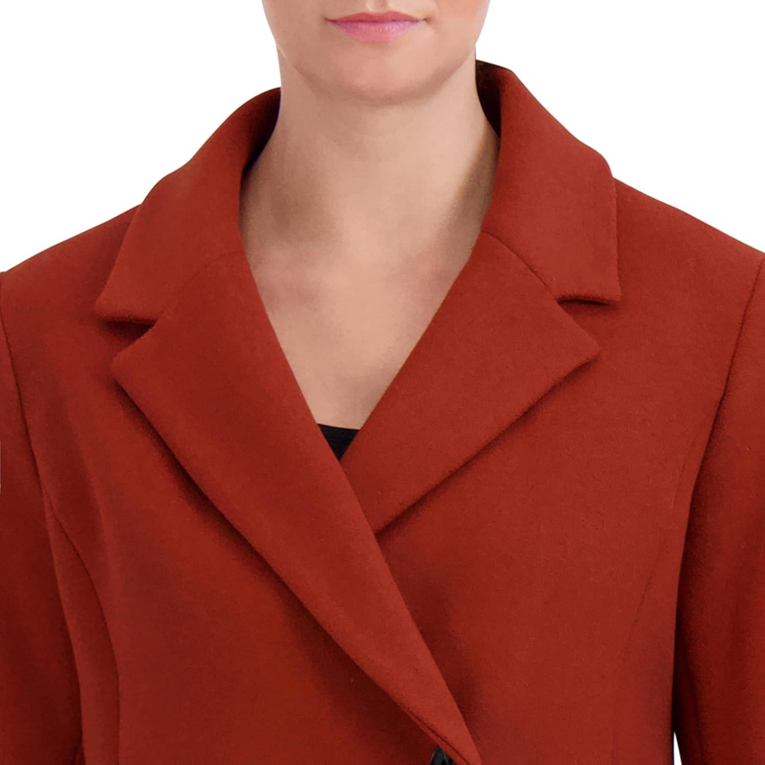 imageCole Haan Womens Cold Weather Formal Soft CoatRust