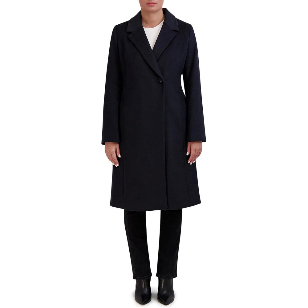 imageCole Haan Womens Cold Weather Formal Soft CoatCharcoal