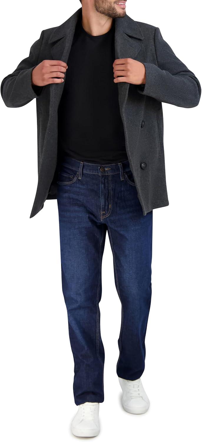 imageCole Haan Mens Warm Cold Weather Formal JacketBlue