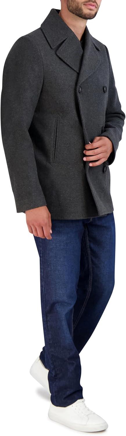 imageCole Haan Mens Warm Cold Weather Formal JacketBlue