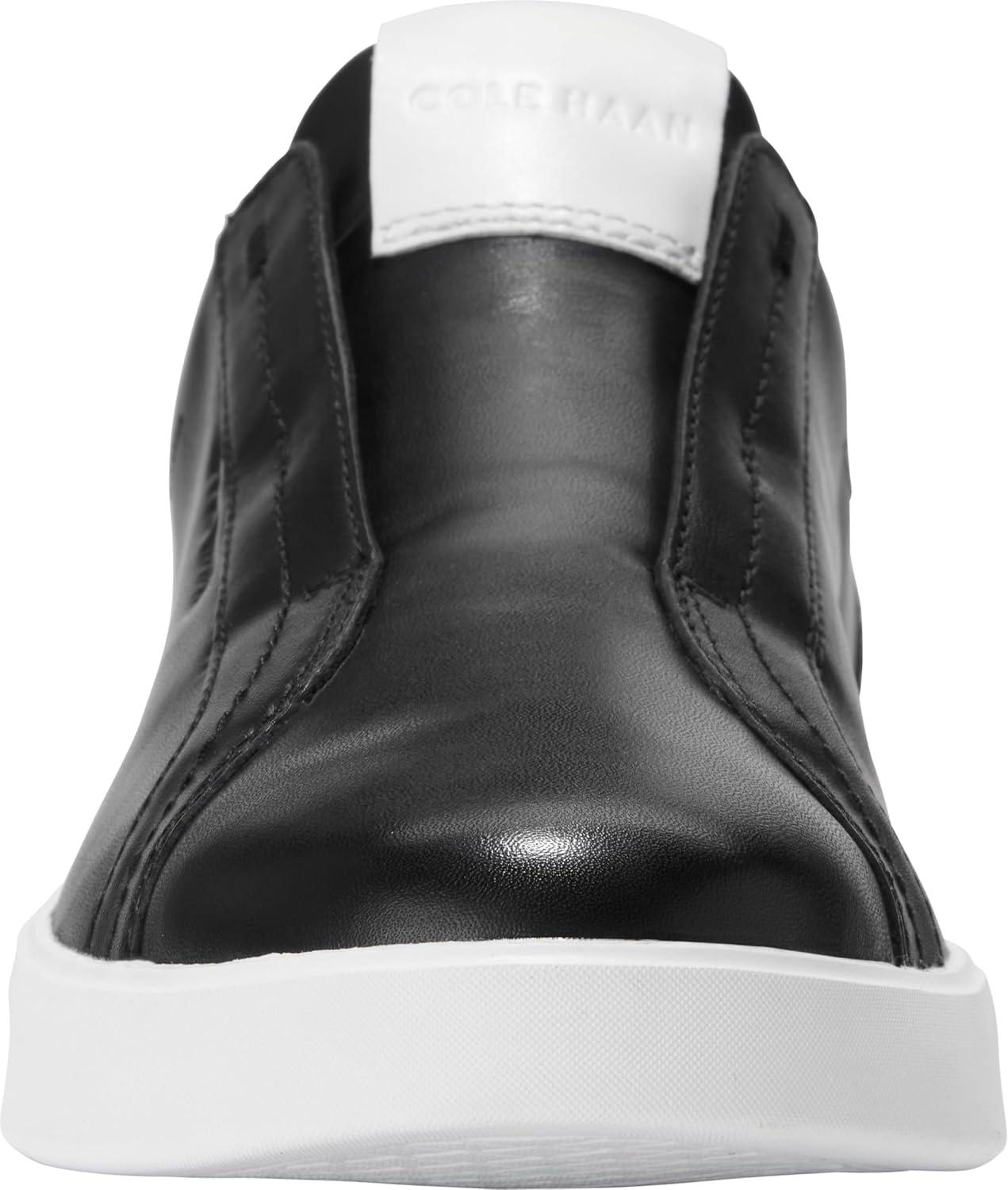 imageCole Haan Womens Grand Crosscourt Lux Slip onBlackWhite