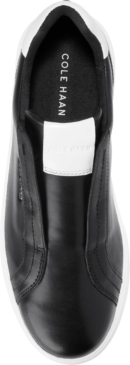 imageCole Haan Womens Grand Crosscourt Lux Slip onBlackWhite