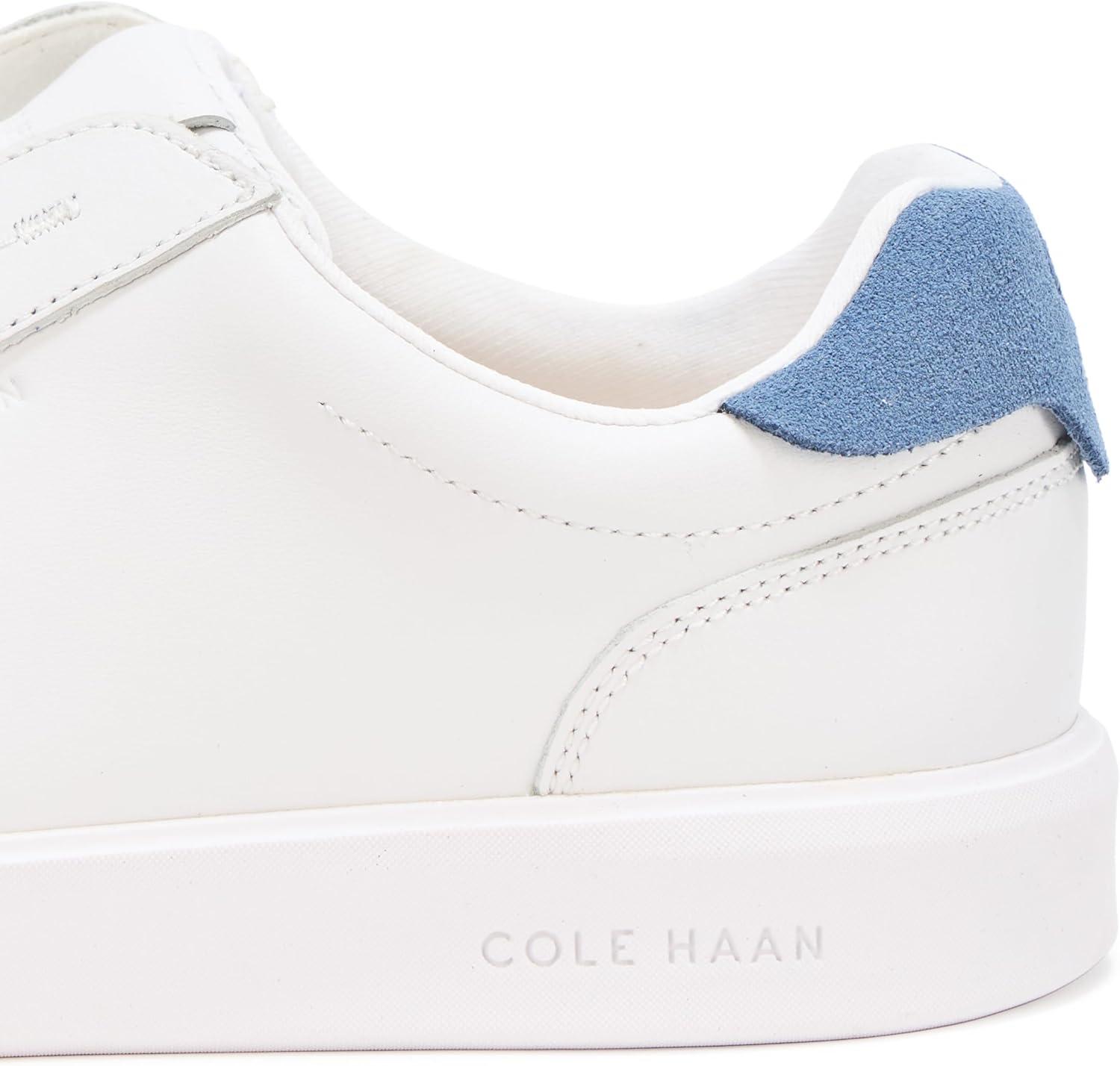 imageCole Haan Womens Grand Crosscourt Lux Slip onWhtMoonlt Blu Sde