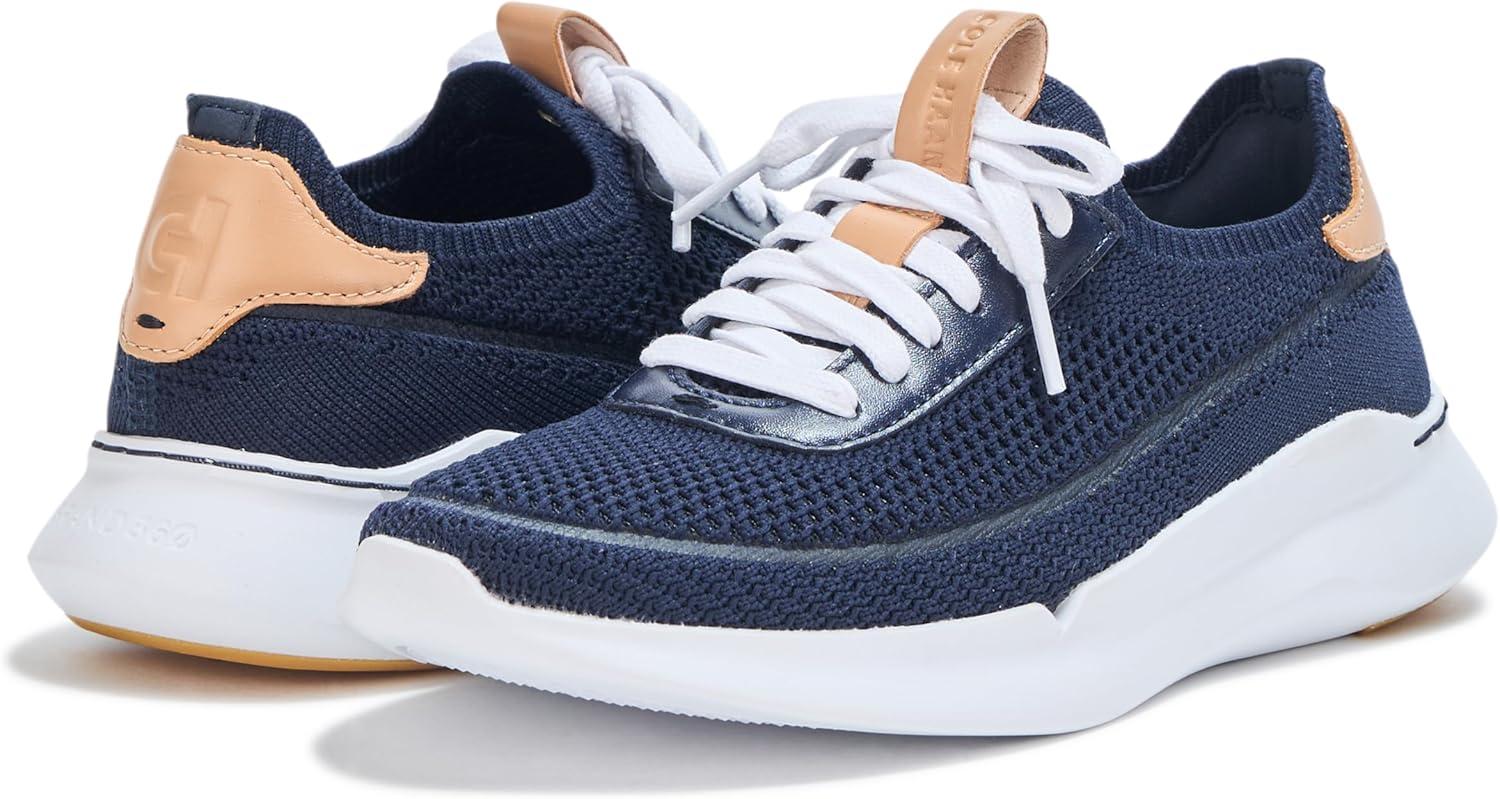 imageCole Haan Womens Grand Crosscourt Stitchlite RunoxMidnight Mn KntWh