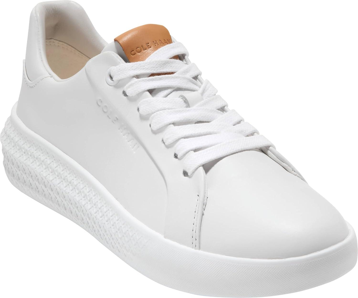 imageCole Haan Womens Grand Hurrion Cup LacetoToeWhtIrsh CoffWht